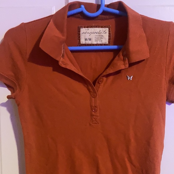 Refreshing Orange Polo w butterfly detail🍊🦋 - Picture 2 of 8